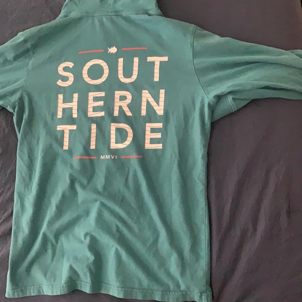 Gently used longsleve t-shirt with hood